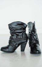 Load image into Gallery viewer, Short Change Booties in Black - Rural Haze

