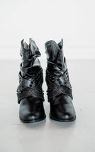 Load image into Gallery viewer, Short Change Booties in Black - Rural Haze
