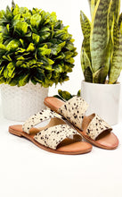 Load image into Gallery viewer, Spirited Sandals in Black and White
