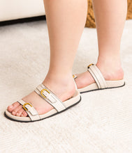 Load image into Gallery viewer, Tess Sandal in Cream
