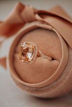 Load image into Gallery viewer, Astra Morganite Rose Gold Ring
