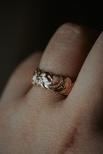 Load image into Gallery viewer, Bobbi Floral Rose Gold Ring
