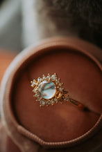 Load image into Gallery viewer, You Stole My Heart Moonstone Gold Ring
