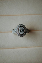 Load image into Gallery viewer, Toni Oval Cut Silver Ring
