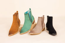 Load image into Gallery viewer, Wylie Suede Ankle Boot in Black
