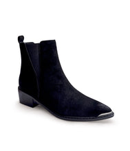 Load image into Gallery viewer, Wylie Suede Ankle Boot in Black
