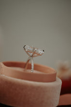Load image into Gallery viewer, Katrina Radiant Cut Sterling Silver Ring
