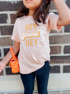 Hey Ghoul Heyyy  |Kid's Triblend Graphic Tee