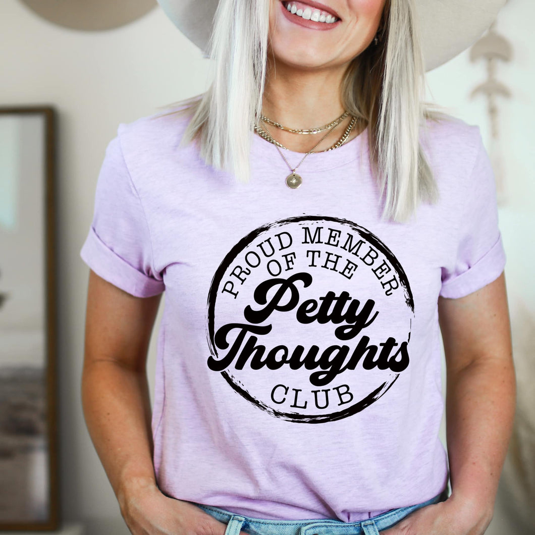 Proud member of the petty thoughts club