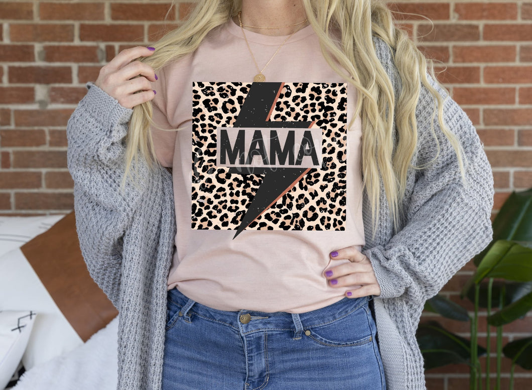 Mama - Peach tee