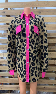 Leopard Shacket