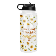 Load image into Gallery viewer, I&#39;m A Ray of Fucking Sunshine 32 Oz Waterbottle
