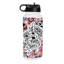 Load image into Gallery viewer, Fuck Off Middle Finger 32 Oz Waterbottle
