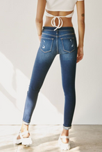 Load image into Gallery viewer, Kancan Mid-Rise Cuffed Ankle Skinny Jean
