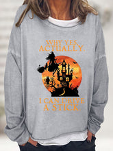 Load image into Gallery viewer, Full Size Graphic Round Neck Dropped Shoulder Sweatshirt
