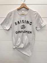 Load image into Gallery viewer, Raising Little Gentlemen | Ash Grey Short Sleeve Tee
