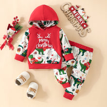 Load image into Gallery viewer, MERRY CHRISTMAS Hoodie and Pants Set
