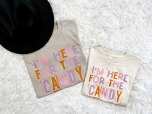 Load image into Gallery viewer, I&#39;m Here For The Candy | Kid&#39;s Graphic Tee
