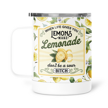 Load image into Gallery viewer, When Life Gives You Lemons Mug With Lid
