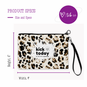 Kick Today In The Dick Cosmetic Bag