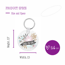 Load image into Gallery viewer, Ride Or Die Best Friend Acrylic Keychain
