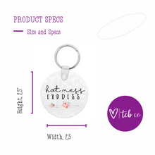 Load image into Gallery viewer, Hot Mess Express Acrylic Keychain
