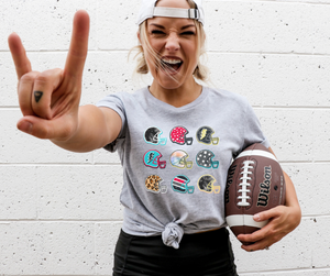 Football Ready!  | Women's Graphic Tee {Various Colors }