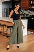 Load image into Gallery viewer, Harmony High Rise Wide Pants in Olive
