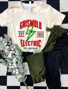 Griswold Electric | Kid's Natural Graphic Tee