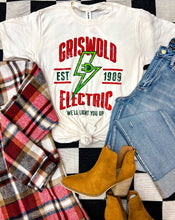 Load image into Gallery viewer, Griswold Electric | Adult Natural Graphic Tee
