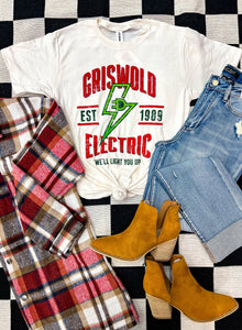 Griswold Electric | Adult Natural Graphic Tee