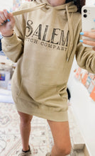 Load image into Gallery viewer, Salem Witch Company Cream Hoodie Dress

