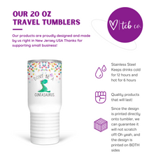 Load image into Gallery viewer, Don&#39;t Be A Cuntasaurus 20 Oz Travel Tumbler
