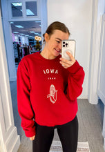 Load image into Gallery viewer, Iowa Est. Crewneck {Black or Burgundy|
