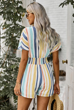 Load image into Gallery viewer, Multicolor Striped Romper
