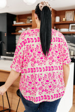 Load image into Gallery viewer, My Bae Boyfriend Top in Pink and Beige
