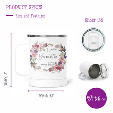 Load image into Gallery viewer, Dear Cancer You Picked The Wrong Bitch Mug With Lid
