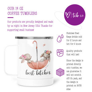 Best Bitches Mug With Lid