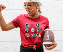 Load image into Gallery viewer, Football Ready!  | Women&#39;s Graphic Tee {Various Colors }
