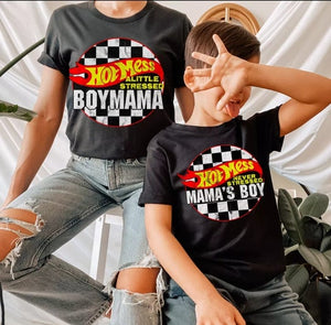 Stressed mama & mamas boy