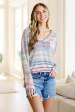 Load image into Gallery viewer, Totally Tubular Striped Long Sleeve Top
