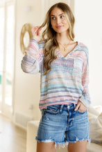 Load image into Gallery viewer, Totally Tubular Striped Long Sleeve Top
