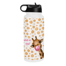 Load image into Gallery viewer, What Up Slut Funny Giraffe 32 Oz Waterbottle
