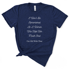 Load image into Gallery viewer, I Don&#39;t Keep My Mouth Shut TShirt
