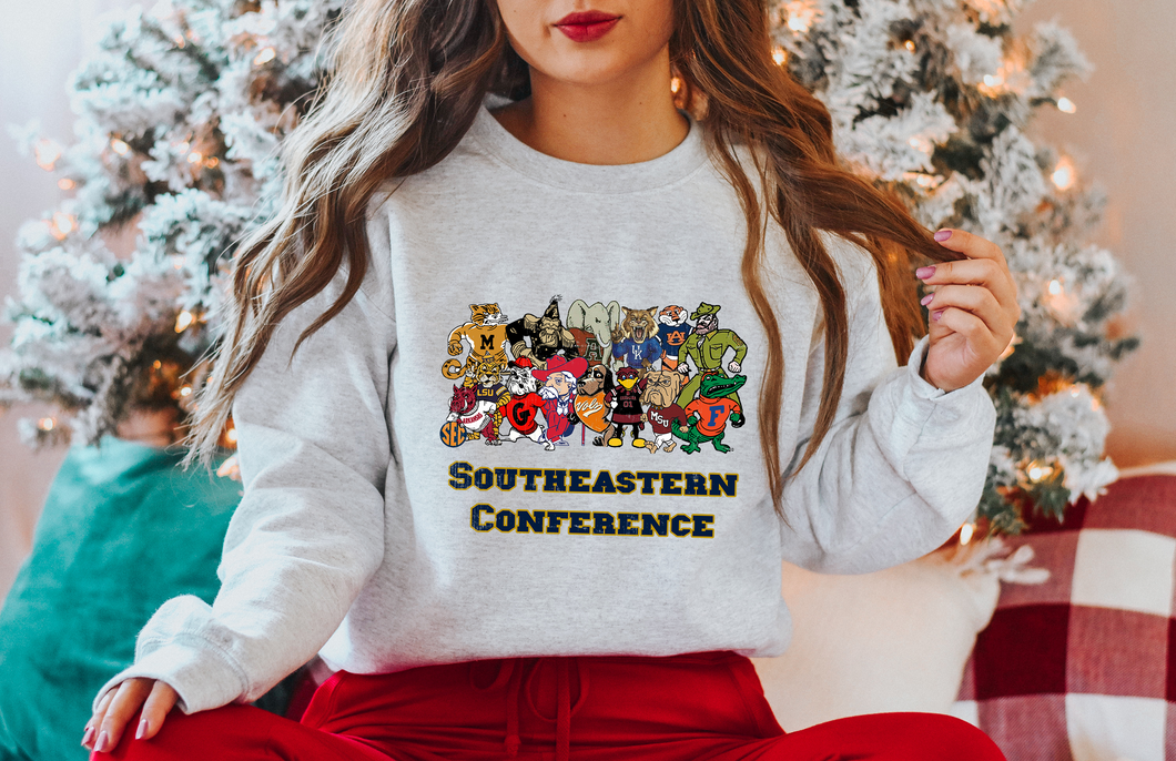 Southeastern Conference Ash Sweatshirt