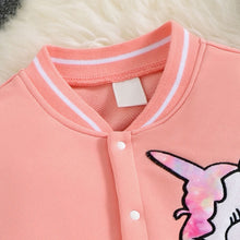 Load image into Gallery viewer, Unicorn Graphic Long Sleeve Jacket
