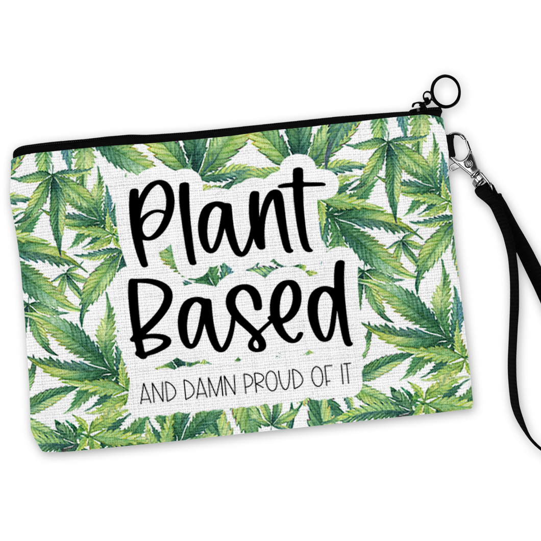 Plant Based Cannabis  Cosmetic Bag