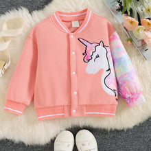 Load image into Gallery viewer, Unicorn Graphic Long Sleeve Jacket
