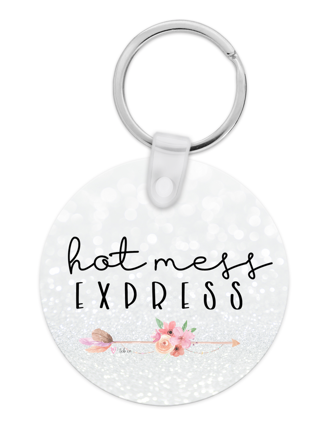 Hot Mess Express Acrylic Keychain