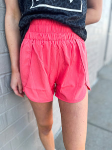 The VIBE | Kids High Waisted Windbreaker Shorts